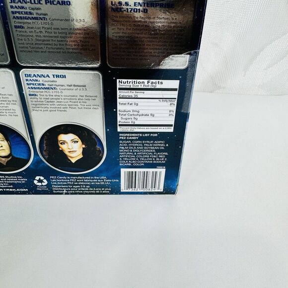 Star Trek PEZ Collectors Set Exclusive Next Generation 25th Anniversary 143237 - Picture 9 of 9